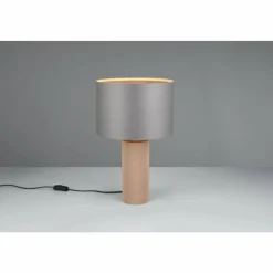 Lampes En Bois-Luminaires Trio CANIO Lampe à poser Bois clair, 1 lumière