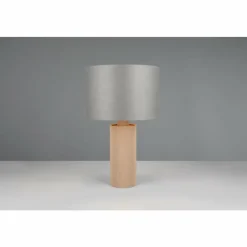 Lampes En Bois-Luminaires Trio CANIO Lampe à poser Bois clair, 1 lumière