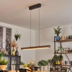 Luminaires Scandinaves-hofstein Carbellino Suspension LED Blanc, 1 lumière