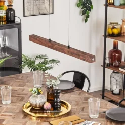 Luminaires Scandinaves-hofstein Carbellino Suspension LED Blanc, 1 lumière