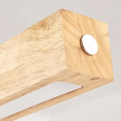 Luminaires Scandinaves-hofstein Carbellino Suspension LED Écru, Noir, 1 lumière