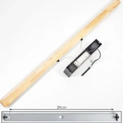 Luminaires Scandinaves-hofstein Carbellino Suspension LED Écru, Noir, 1 lumière