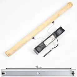 Luminaires Scandinaves-hofstein Carbellino Suspension LED Écru, Noir, 1 lumière