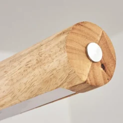 Luminaires Scandinaves-hofstein Carbellino Suspension LED Écru, Noir, 1 lumière