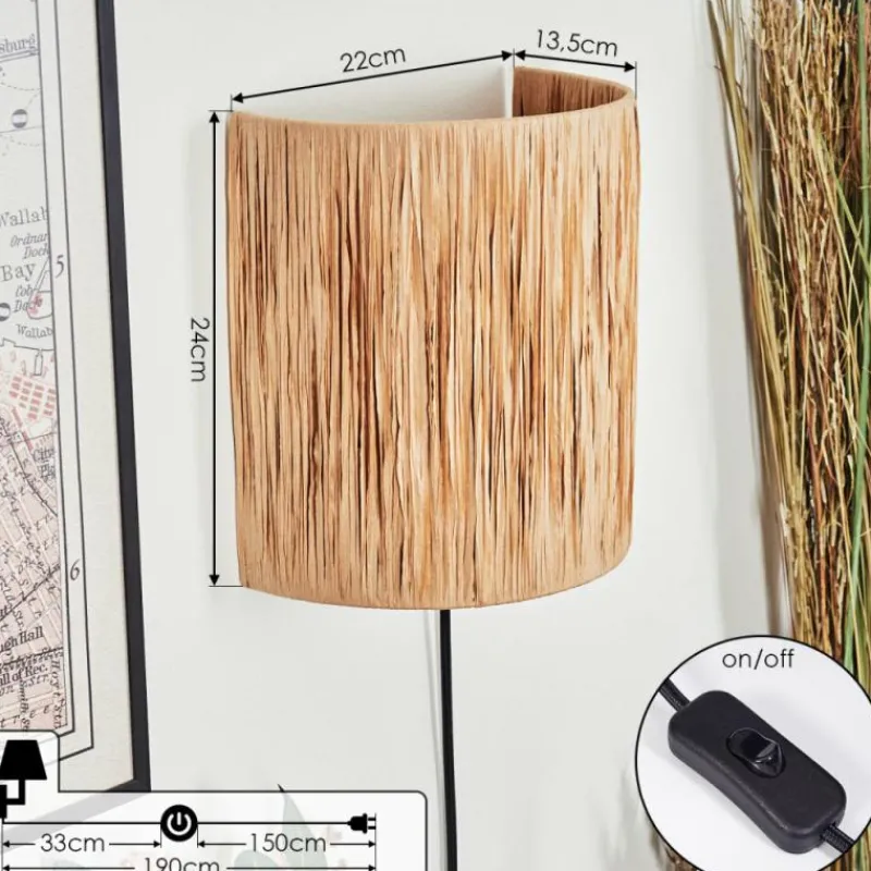 Luminaires Scandinaves-hofstein Cardeal Luminaire Up & Down, Applique murale Noir, 1 lumière