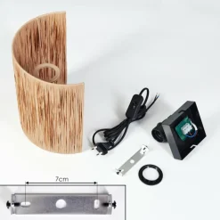 Luminaires Scandinaves-hofstein Cardeal Luminaire Up & Down, Applique murale Noir, 1 lumière