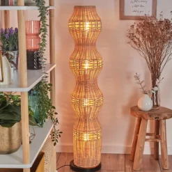 hofstein Cardeira Lampadaire Noir, 4 lumières