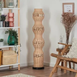 hofstein Cardeira Lampadaire Noir, 4 lumières