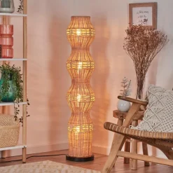 hofstein Cardeira Lampadaire Noir, 4 lumières