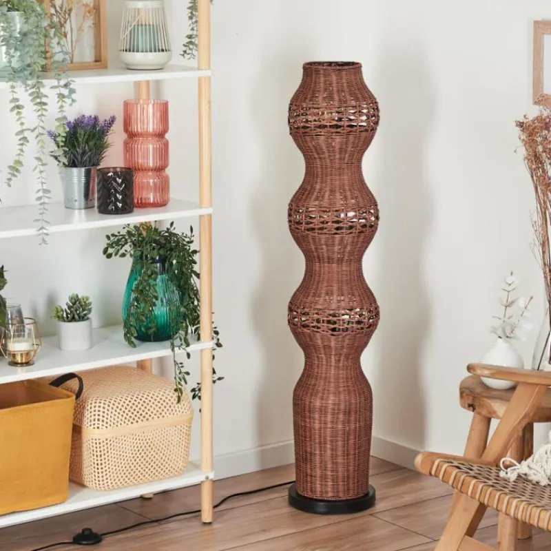 Luminaires Scandinaves-hofstein Cardeira Lampadaire Noir, 4 lumières