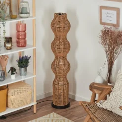 Luminaires Scandinaves-hofstein Cardeira Lampadaire Noir, 4 lumières