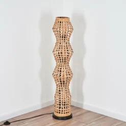 Luminaires Scandinaves-hofstein Cardeira Lampadaire Noir, 4 lumières