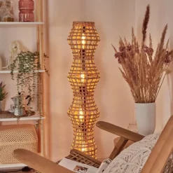 Luminaires Scandinaves-hofstein Cardeira Lampadaire Noir, 4 lumières