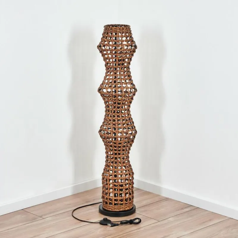 Luminaires Scandinaves-hofstein Cardeira Lampadaire Noir, 4 lumières