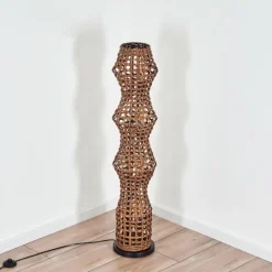 Luminaires Scandinaves-hofstein Cardeira Lampadaire Noir, 4 lumières