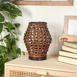 Luminaires Scandinaves-hofstein Cardeira Lampe à poser Noir, 1 lumière