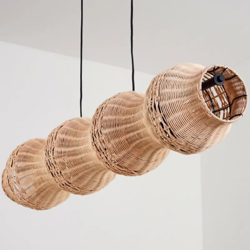 Luminaires Scandinaves-hofstein Cardeira Suspension, Suspension Noir, 4 lumières