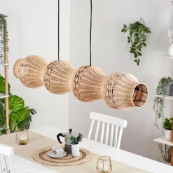 Luminaires Scandinaves-hofstein Cardeira Suspension, Suspension Noir, 4 lumières