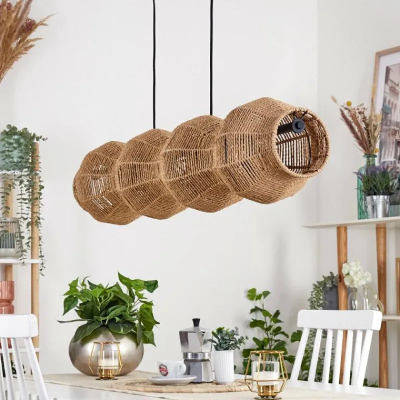 Luminaires Scandinaves-hofstein Cardeira Suspension, Suspension Noir, 4 lumières