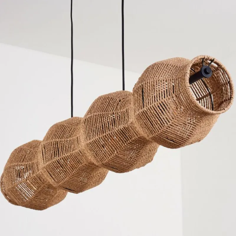 Luminaires Scandinaves-hofstein Cardeira Suspension, Suspension Noir, 4 lumières