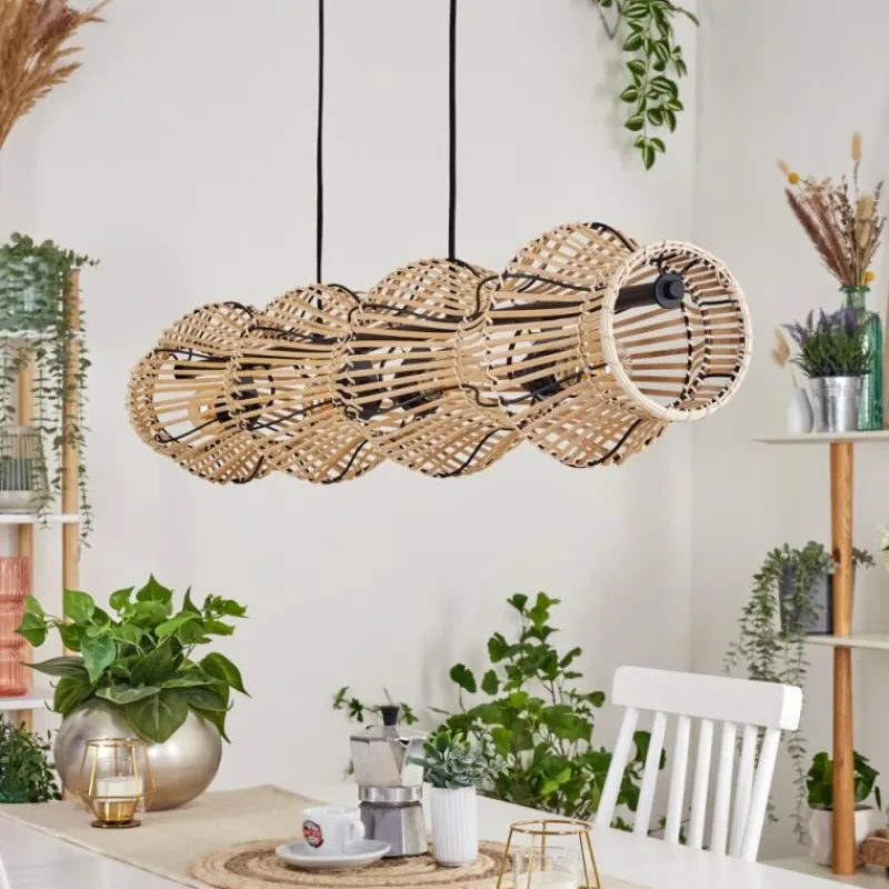 Luminaires Scandinaves-hofstein Cardeira Suspension, Suspension Noir, 4 lumières