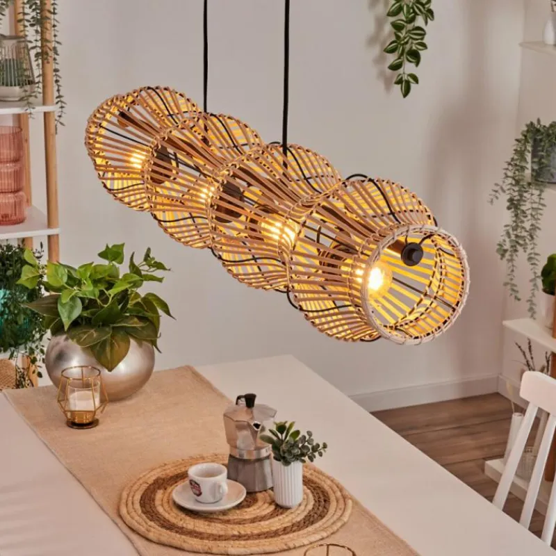 Luminaires Scandinaves-hofstein Cardeira Suspension, Suspension Noir, 4 lumières