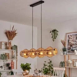 Luminaires Scandinaves-hofstein Cardeira Suspension, Suspension Noir, 4 lumières