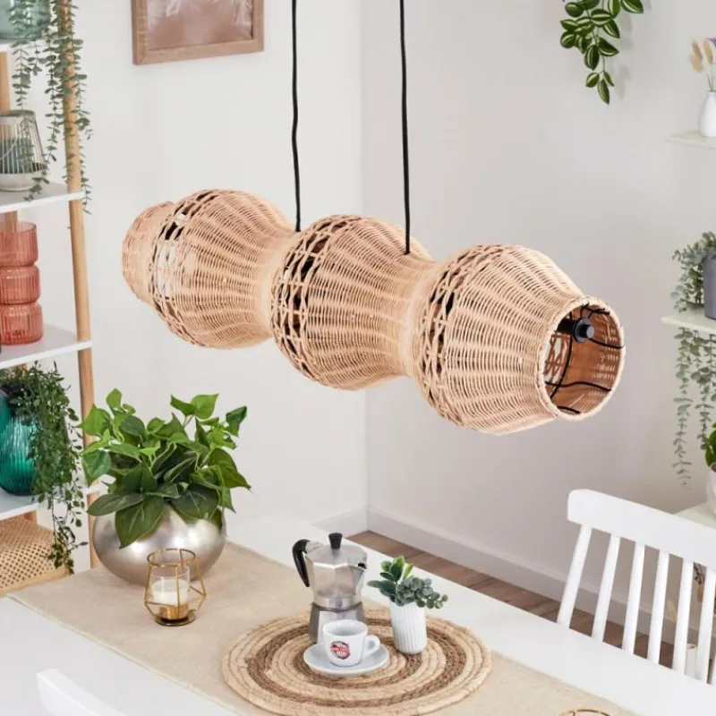 Luminaires Scandinaves-hofstein Cardeira Suspension, Suspension Noir, 3 lumières