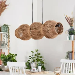 hofstein Cardeira Suspension, Suspension Noir, 3 lumières