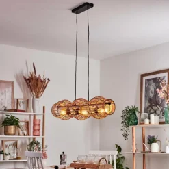 Luminaires Scandinaves-hofstein Cardeira Suspension, Suspension Noir, 4 lumières