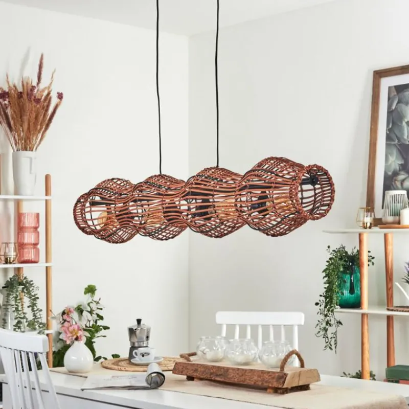 Luminaires Scandinaves-hofstein Cardeira Suspension, Suspension Noir, 4 lumières