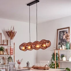 Luminaires Scandinaves-hofstein Cardeira Suspension, Suspension Noir, 4 lumières