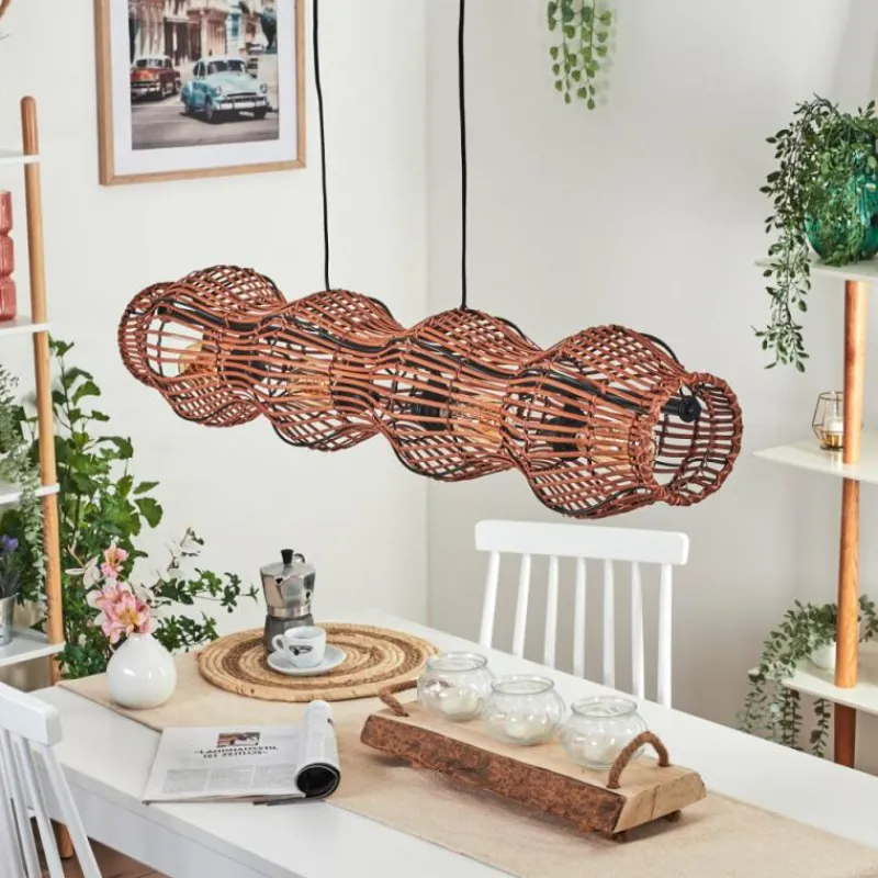 Luminaires Scandinaves-hofstein Cardeira Suspension, Suspension Noir, 4 lumières