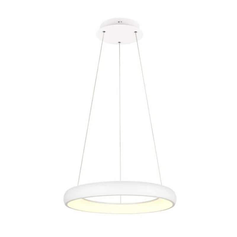 Luminaires Trio Cardona Suspension LED Blanc, 1 lumière* Éclairage Led
