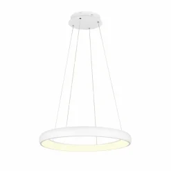 Luminaires Trio Cardona Suspension LED Blanc, 1 lumière* Éclairage Led