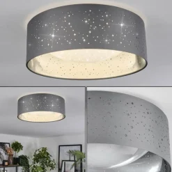 Lampes En Tissu-hofstein Carel Plafonnier, Spot de plafond LED Blanc, 1 lumière