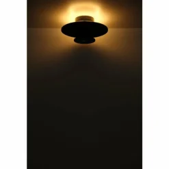 Lampes En Tissu-Luminaires Globo Lighting Carter Suspension LED Noir, 1 lumière