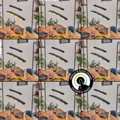 hofstein Casalino Suspension LED Noir, Transparent, 1 lumière