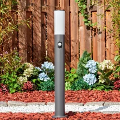 hofstein Caserta Eclairage de chemin Anthracite, 1 lumière, Détecteur de mouvement