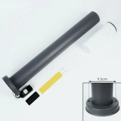 hofstein Caserta Eclairage de chemin Anthracite, 1 lumière