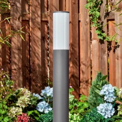 hofstein Caserta Eclairage de chemin Anthracite, 1 lumière