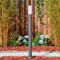 hofstein Caserta Eclairage de chemin Anthracite, 1 lumière