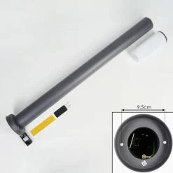 hofstein Caserta Eclairage de chemin Anthracite, 1 lumière