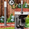 hofstein Caserta Lampe à prise électrique, Eclairage de chemin Anthracite, 1 lumière