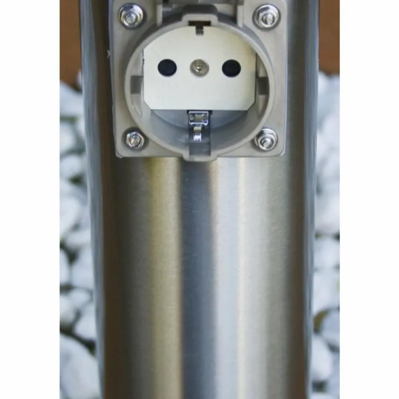 hofstein Caserta Prises électriques d'extérieur Argenté