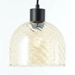 Luminaires Brilliant Casto Suspension Noir, 1 lumière