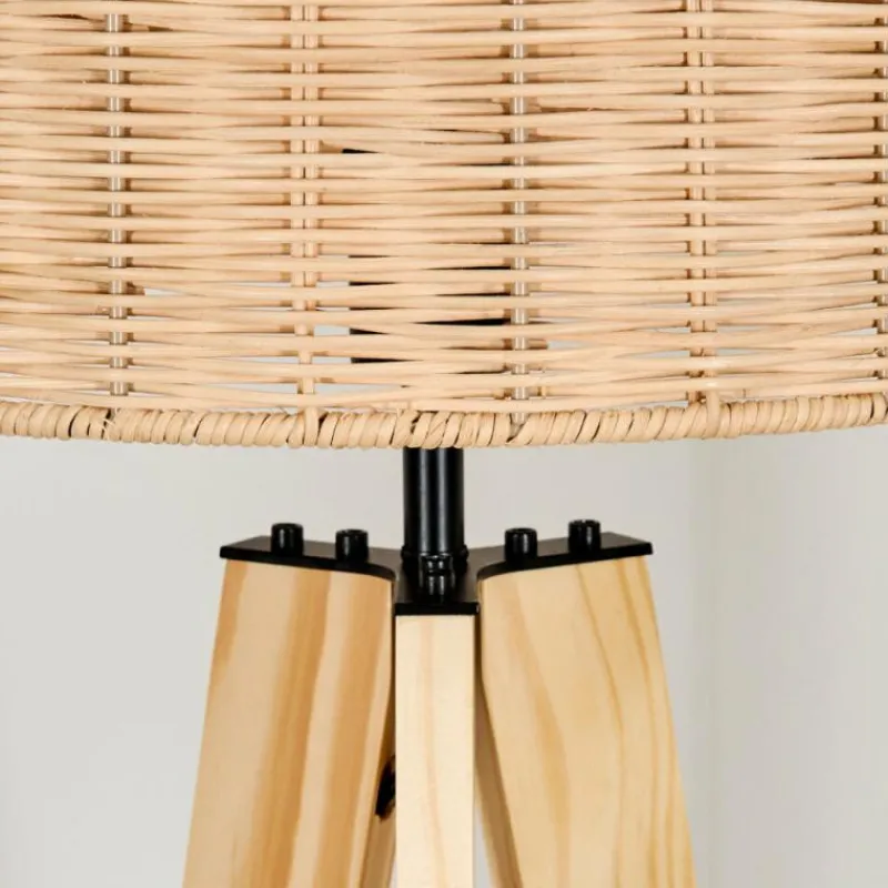 Luminaires Scandinaves-hofstein Cavaca Lampadaire Écru, 1 lumière