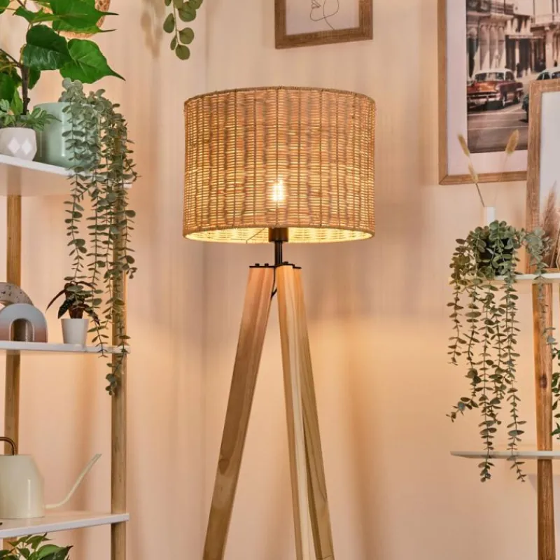 Luminaires Scandinaves-hofstein Cavaca Lampadaire Écru, 1 lumière