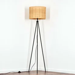 Luminaires Scandinaves-hofstein Cavaca Lampadaire Écru, 1 lumière