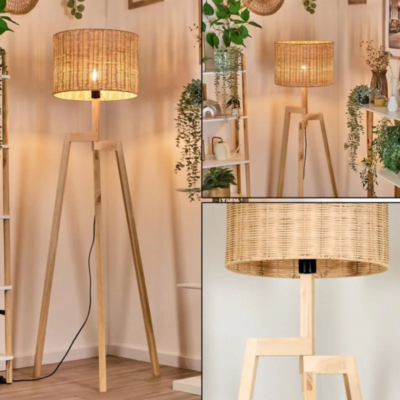 Luminaires Scandinaves-hofstein Cavaca Lampadaire Écru, 1 lumière